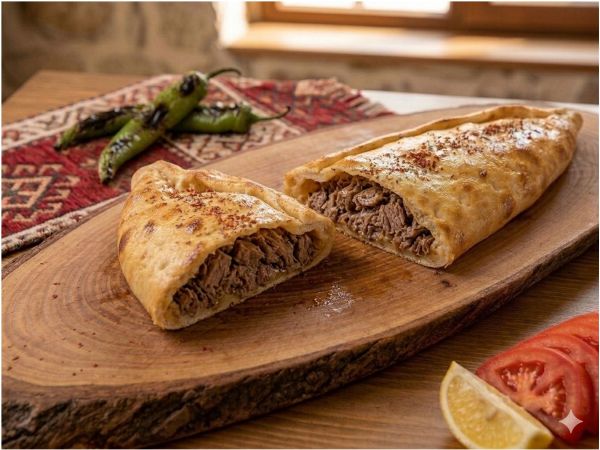 Kavurmalı Pide