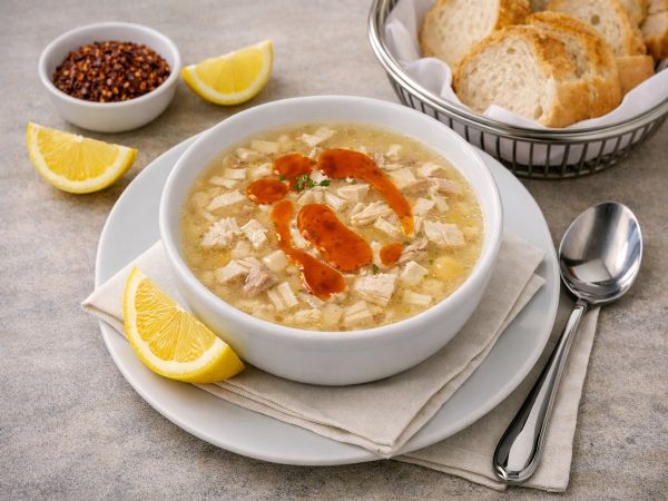 Tavuk Suyu Çorbası