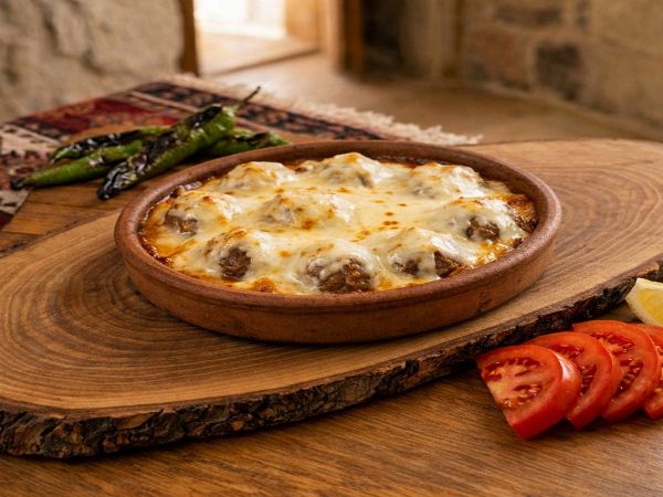 Kiremit Kaşarlı Köfte