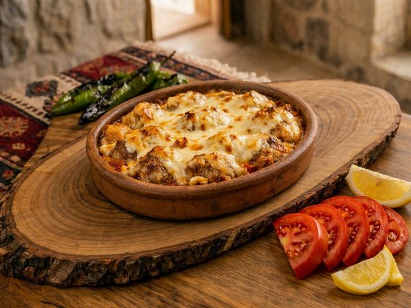 Kiremit Tavuk Kaşarlı