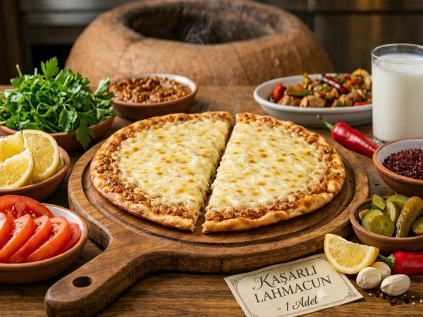 Lahmacun Kaşarlı